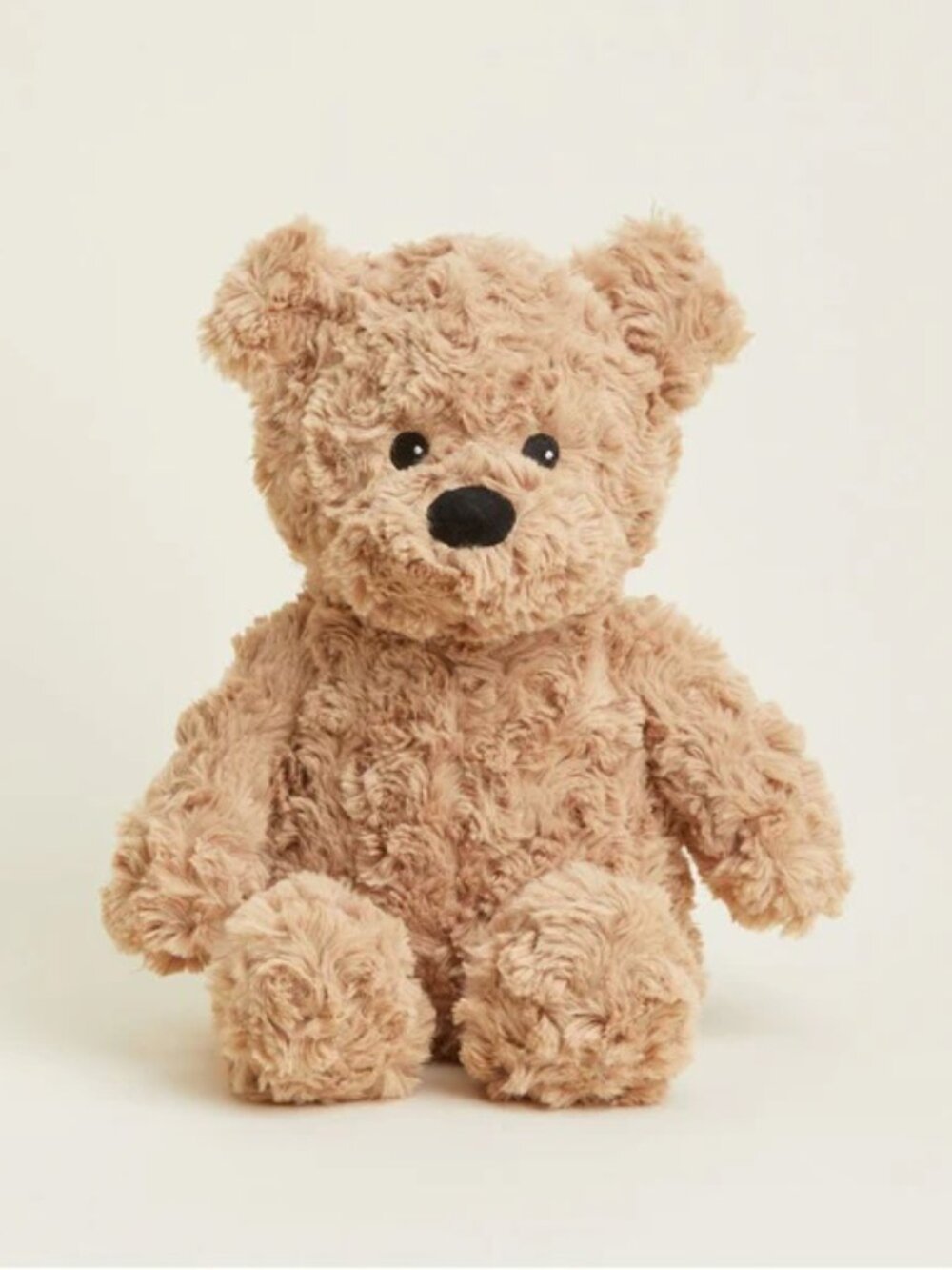 Brown Curly Bear Warmies NWT Weighted Lavender Hot Cold Compress Wellness